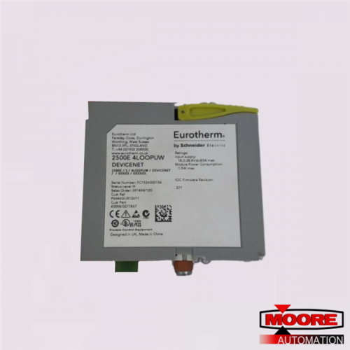 PAC2500 2500E 4LOOPUW PBUSDPV1