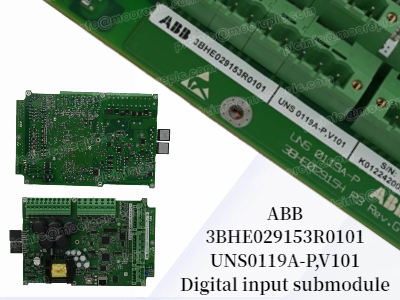 ABB UNS0119A-P, V101 Digital Input Module: A Reliable Choice for Industrial Automation Systems