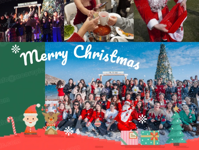 Moore Automation Christmas Team Building: A Warm Gathering Under the Starlight by the Seaside