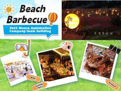 2025 Moore Automation Beach Team-Building Event Review | BBQ, Games, and a Party Ignite Summer Passion