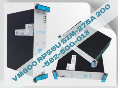 VIBRO METER VM600 RPS6U SIM-275A 200-582-500-013 Power Supply Module  
