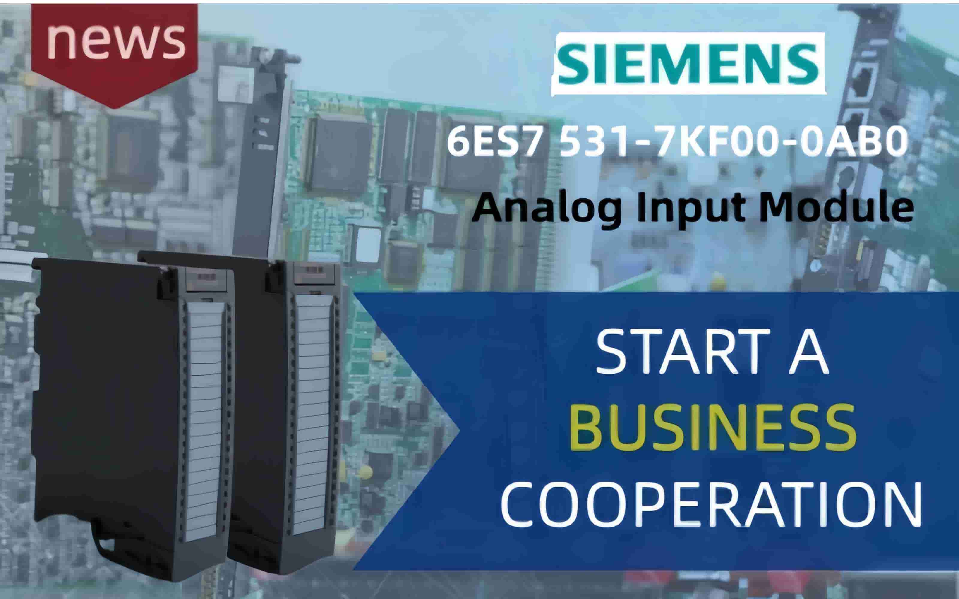 Ensuring Reliable Analog Data with SIEMENS 6ES7 531-7KF00-0AB0