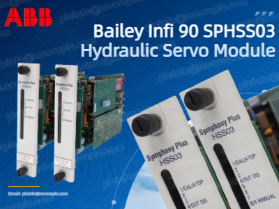 ABB SPHSS03 Hydraulic Servo Module: The Professional Choice for High-Reliability Hydraulic Control